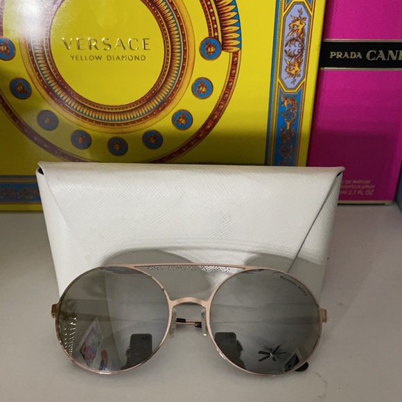 Womens MICHEAL Micheal Kors Aviator Sunglasses - Picture 3 of 5